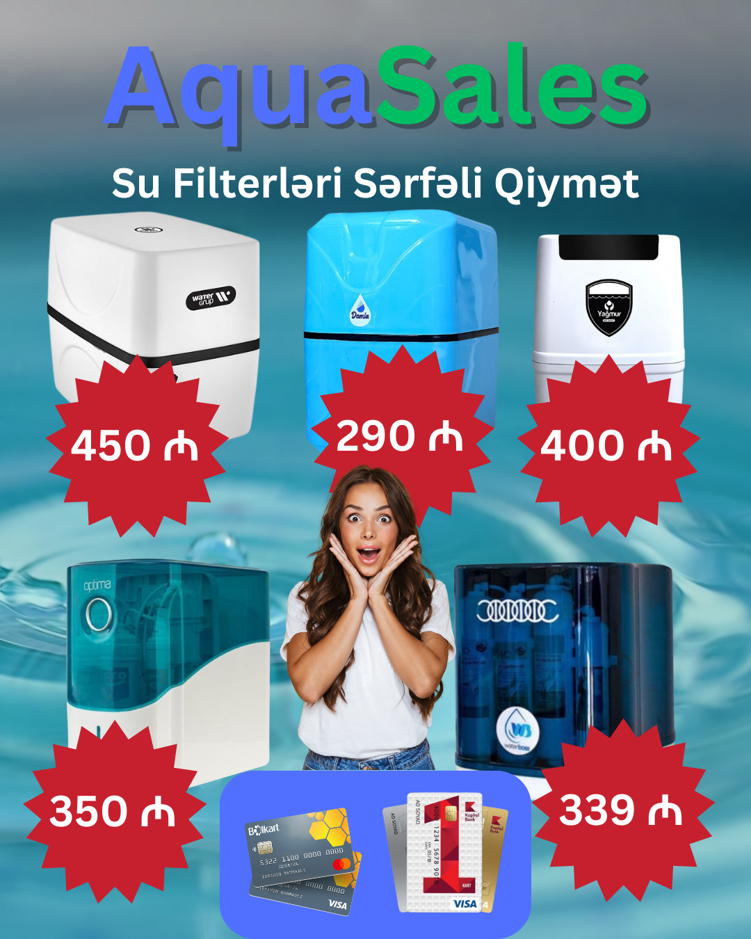 AquaSales – Azərbaycanda suyun saflığı üçün qabaqcıl filtr texnologiyaları